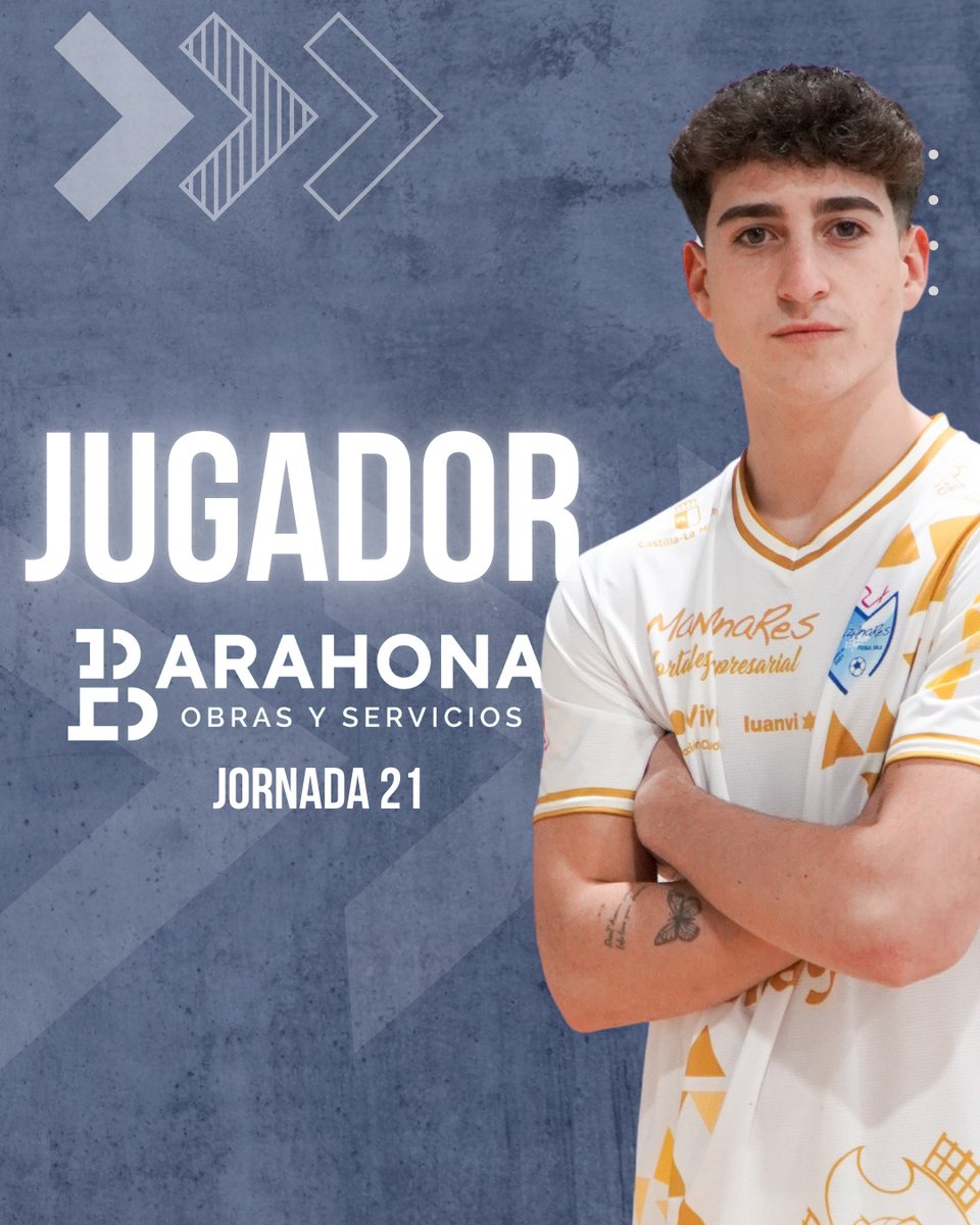 🔵⚪️ [Trofeo Barahona]

👉 Pablo Robles y Javi Bule, elegidos mejores jugadores del Quesos El Hidalgo <a href="/ManzanaresFS/">ManzanaresFútbolSala</a> en las jornadas 20 y 21 contra <a href="/burelafs/">CD Burela FS</a> y <a href="/RiberaNavarraFS/">ATP Iluminación Ribera Navarra FS</a> , respectivamente
