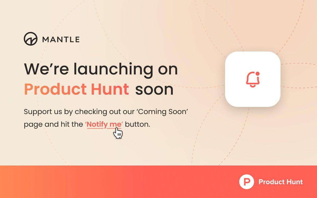 We're launching on <a href="/ProductHunt/">Product Hunt 😸</a>! 🚀

For the past few years, our team has been building a tool we truly believe in - a modern, founder-first cap table solution. 

Show your support by heading over to our page and clicking “Notify Me” to get alerted once we go live next week 👉