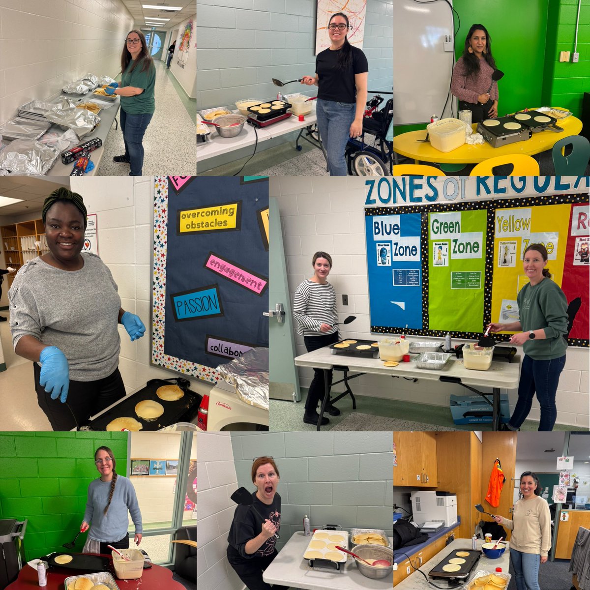 Happy Shrove Tuesday!!

Thank you to all our amazing volunteers who helped make almost 1300 pancakes today for students and staff. You filled so many tummies and  created so many smiles! Thank you for making this day possible!!
