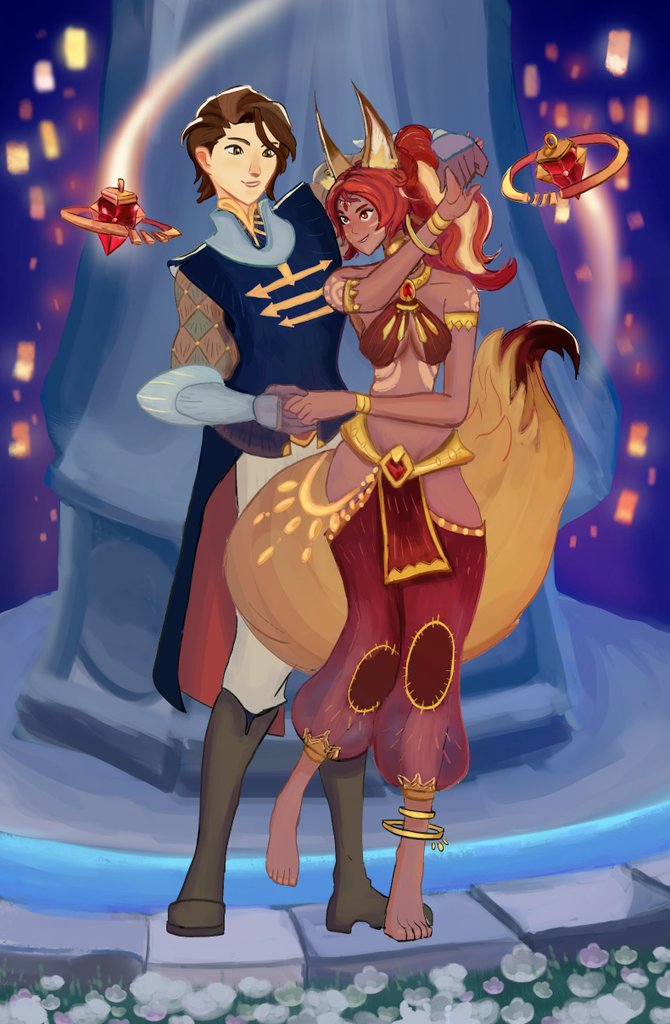 AFK Journey Magister Merlin x Satrana
<a href="/AFK_Journey/">AFK Journey</a> #AFKJourney #afkjourneyfanart #Satrana #Esperiart #fanart