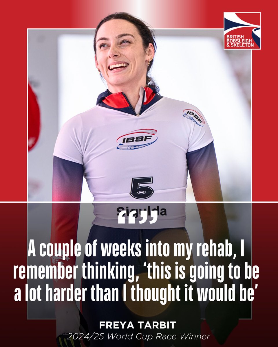 An incredible journey 💪 

After a serious hamstring injury threatened her entire season, <a href="/freyatarbit/">freya</a> bounced back to take her first World Cup win in Pyeongchang in November and will make her World Championships debut this weekend 🇺🇸🔥

Read more 🔗 thebbsa.co.uk/news-and-resul…