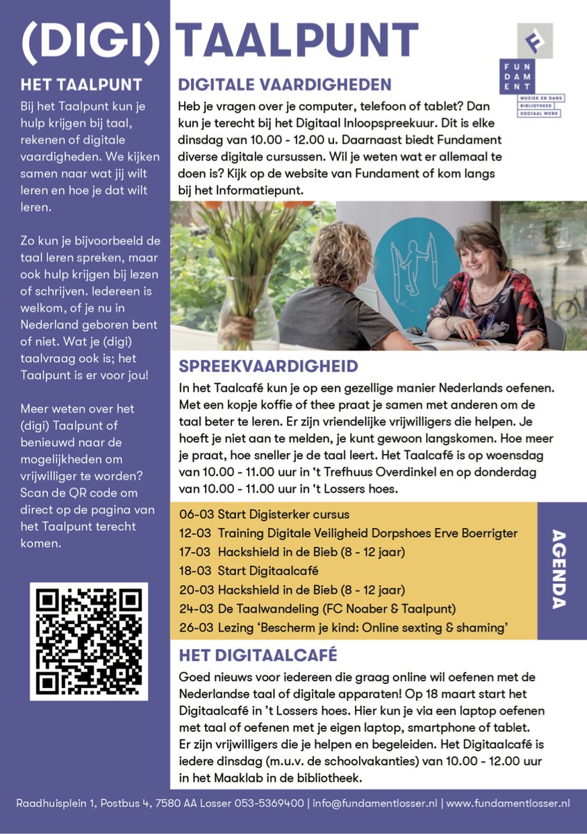 Infopagina Fundament Losser: (DIGI) Taalpunt

twentejournaal.nl/artikel/44921-…

#digivaardigheden #digitaal #pc #mobiel #tablet #digisterker #taal #taalcafe #fcnoaber #beschermjekind #bescherming #jeugd #sexting #shaming #fundamentlosser #losser #twente #enschede #dinkelland #glanerbrug