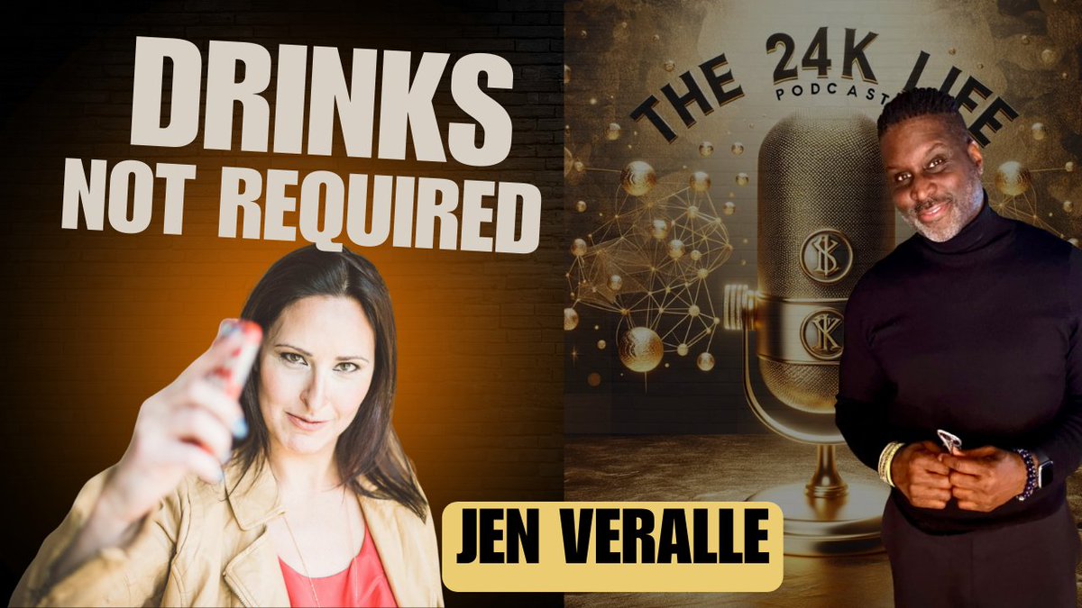 Jen Veralle Edited Alcohol Consumption | 24K Life Podcast youtu.be/0DsDfvXXRY8?si… via <a href="/YouTube/">YouTube</a>