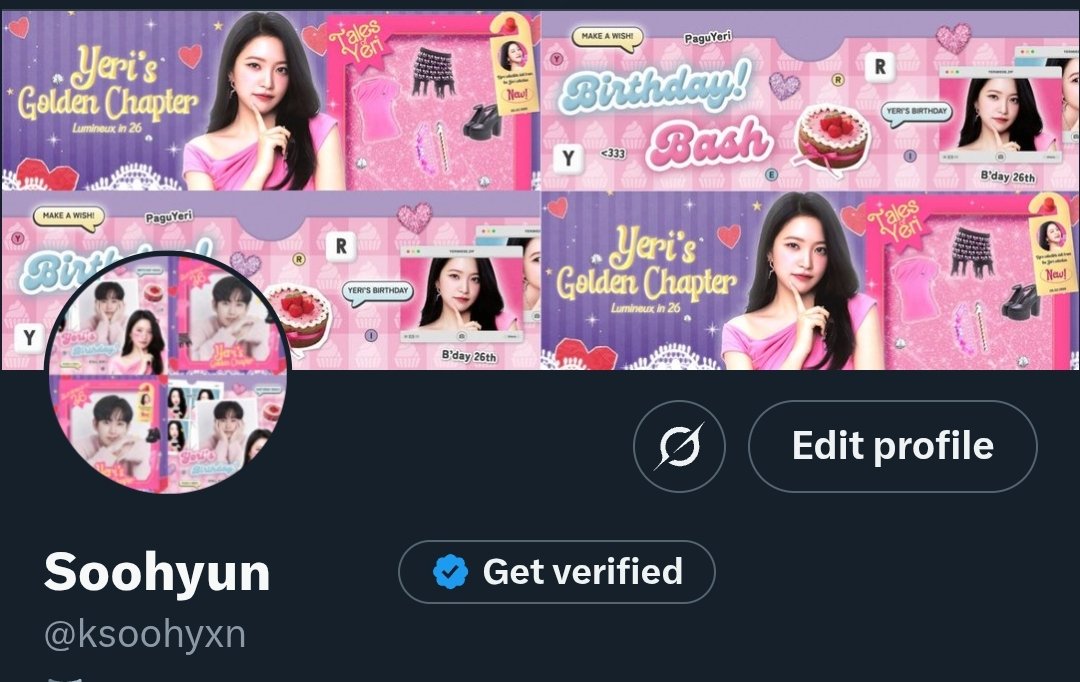 <a href="/TalesOfYeri/">୨୧ The Yerims ୨୧</a> Happy birthday Yeri 🎂💝
May your day be as sweet as your smile, as bright as your energy, and as magical as your voice. Wishing you endless happiness and success!

TO THE STARS WITH YERI  
#26ShiningYearsOfYERI
#열일곱에서_스물일곱으로_예리의봄