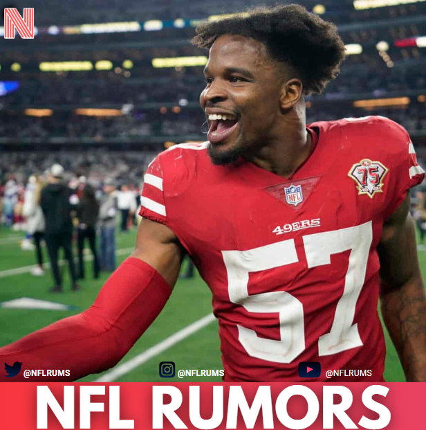 nflrums's tweet photo. 🚨🚨 NFL RUMORS 

#49ers Dre Greenlaw will test FREE AGENCY