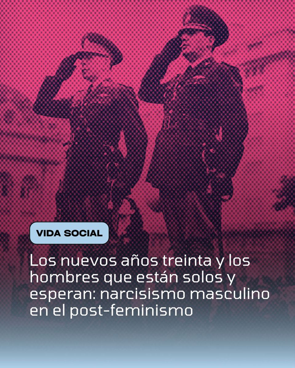 ¿Qué podemos hacer nosotros, una generación huérfana en el ocaso del kirchnerismo y la ola feminista?  

'Los nuevos años treinta', dice @ArtecheFurriel para definir nuestra época de delirios metafísicos, economicismos y narcicismo masculino.  

Se lee en: sojarevista.com/read/los-nuevo…