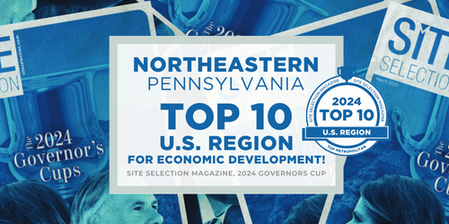 🚨 Big News for Northeastern PA! 🚨
NEPA has once again ranked among the Top Metros for #EconomicDevelopment in the USA in <a href="/SiteSelection/">Site Selection</a>'s  Governor’s Cup Awards! 

🔗 Learn more: pennsnortheast.com/news/article/n…

#NEPA #Top10 #BusinessGrowth #SiteSelection #PennsNortheast #GovernorsCup