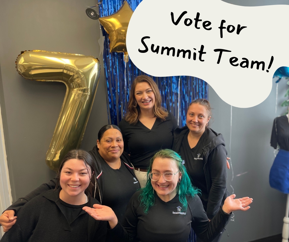 SummitCleanning's tweet image. Vote for Summit Cleaning as the Best Maid/Cleaning Service!

We’re honored to serve our amazing community, and we’d love your support! 🏆 

Thank you for being part of the Summit Cleaning family! 
loom.ly/_lxcgZg