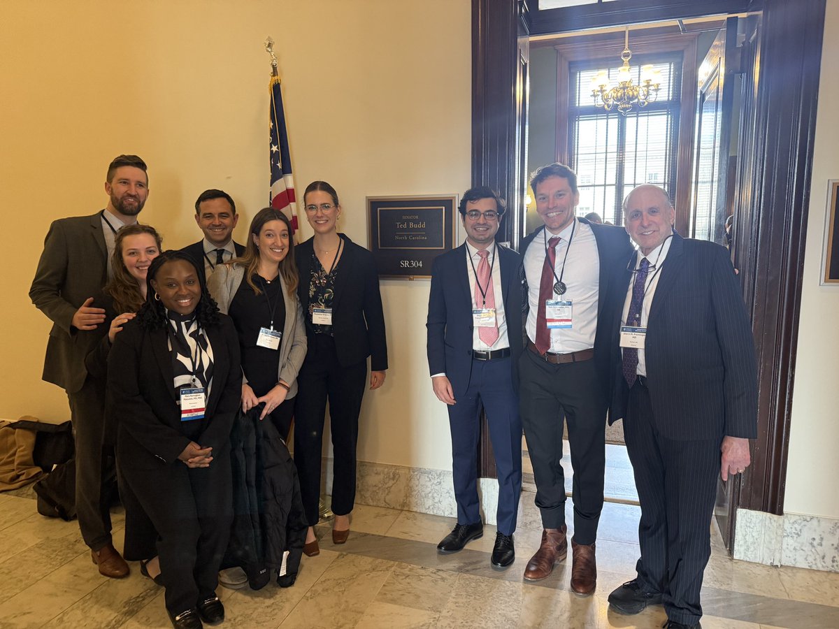 Had an incredible day advocating on Capitol Hill with Team North Carolina, to push for policies that put patients first. Grateful to my program for supporting me in this important work—because advocacy is just as vital as the care we provide in the clinic and OR! #AUASummit25