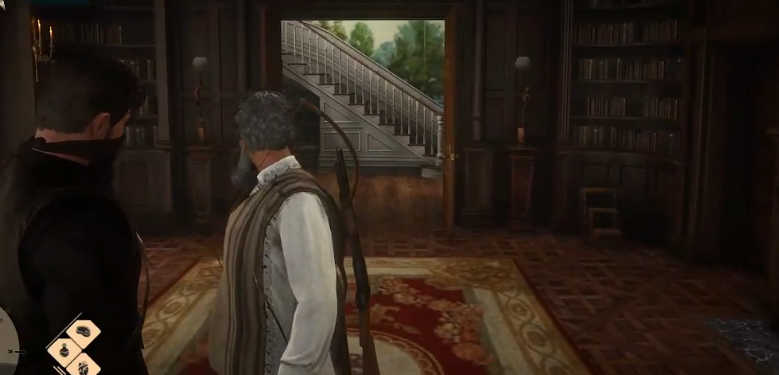 سوف يذهب المجنون برفقة قشعم الى مقر المجنون الذي يدعي انه الداخل مفقود والخارج مولود