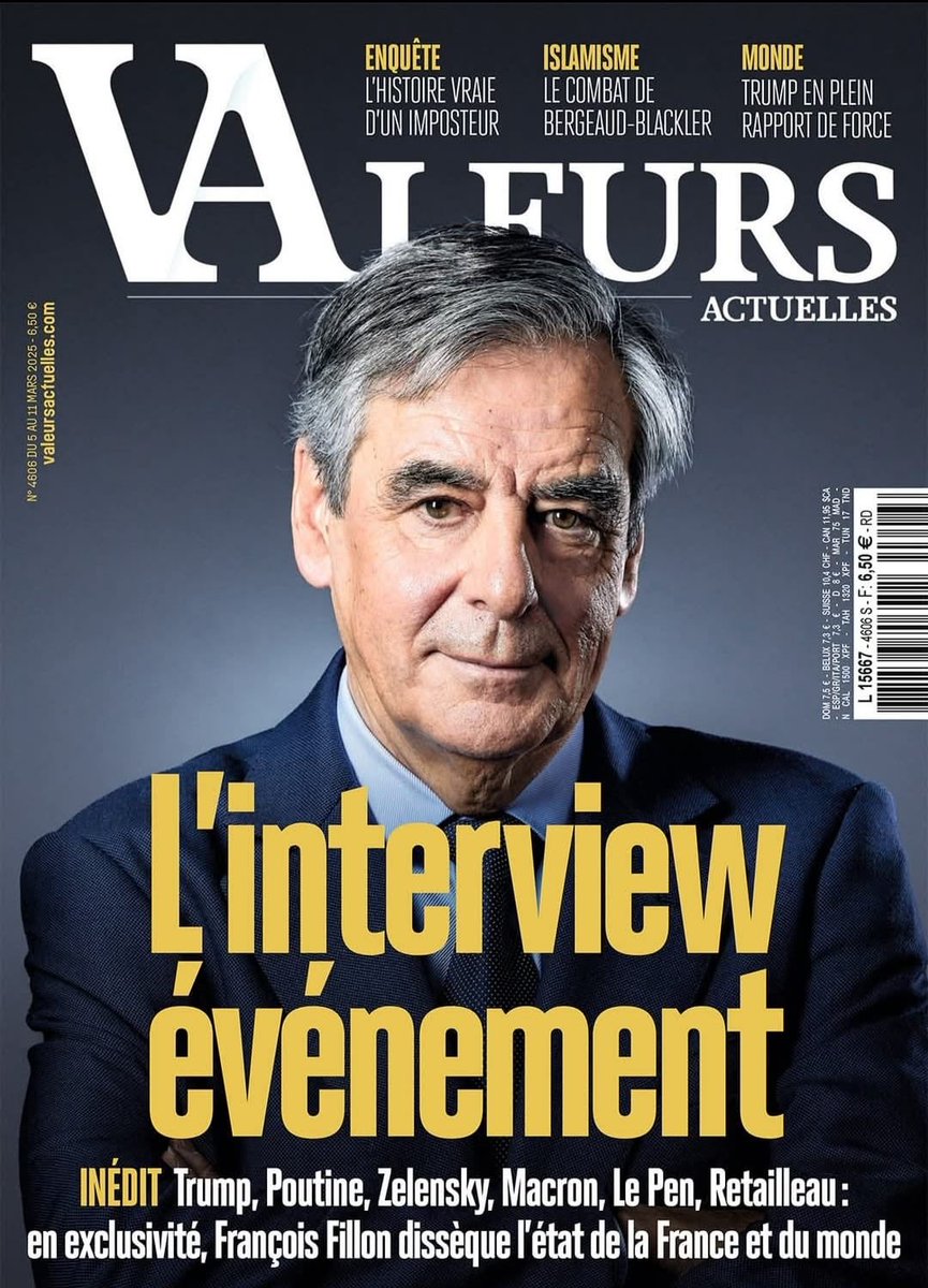 yvesdamecourt's tweet photo. Bon anniversaire @FrancoisFillon ! Tu nous manques. Ta parole nous manque. https://t.co/5u12kmJUwG