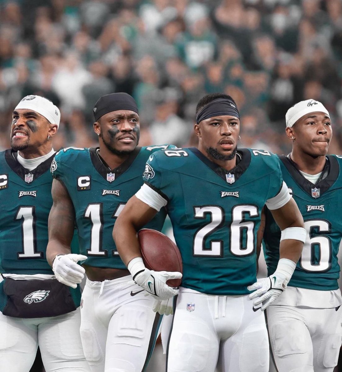 A Dynasty Begins…

Jalen Hurts, Saquon Barkley, AJ Brown, DeVonta Smith. All until 2029.

Let’s win multiple Super Bowls. 😤🦅

#FlyEaglesFly