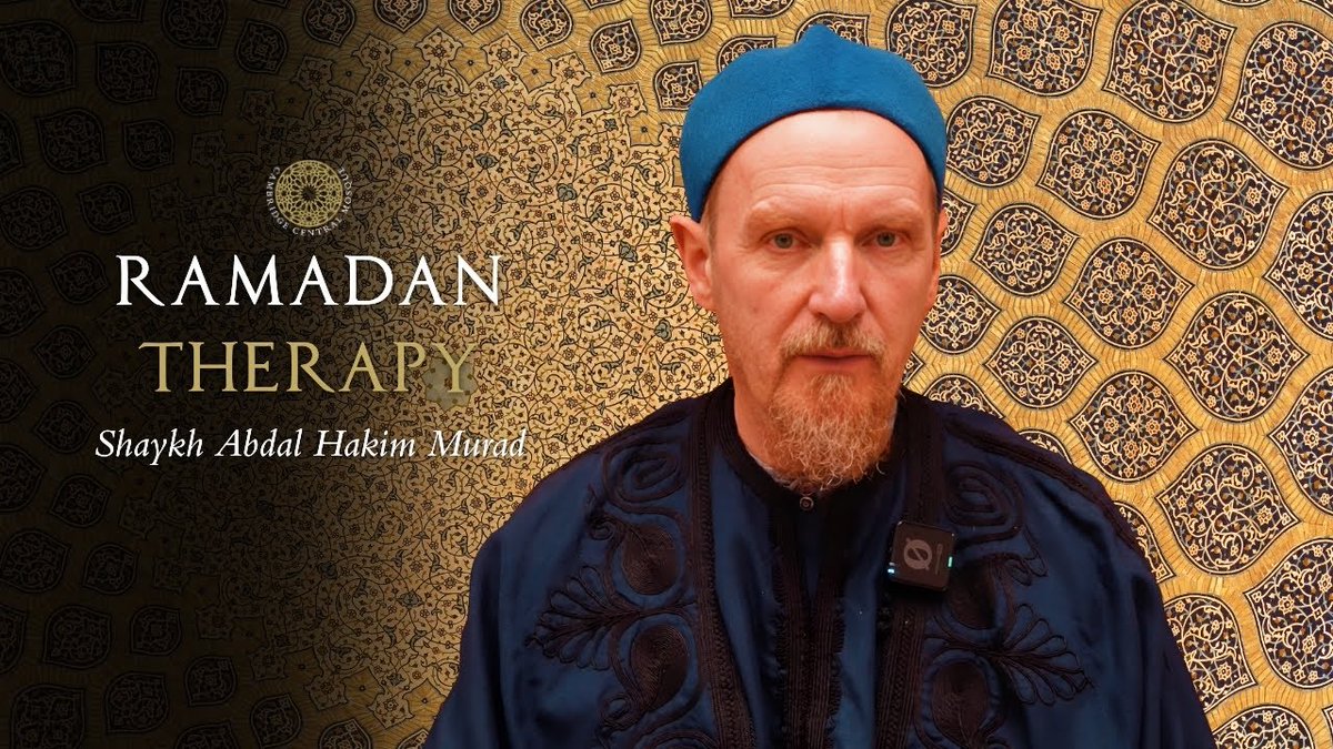 In this first episode of our brand new series, "Ramadan Therapy", Shaykh Abdal Hakim Murad reflects on the wisdom of self-discipline, the struggle against the ego and the path to spiritual clarity.

▶️ Watch "Mastering The Self" now: youtu.be/n55lBoy9lDU