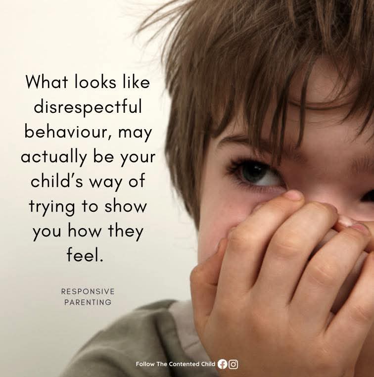 Young people will act out when they don't have the language to say something in words.🧠🌱