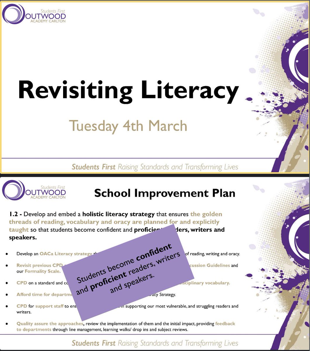 VPatOACa's tweet image. Tonight @OACarlton we revisited our Holistic Literacy Strategy, with consideration of the implementation of each facet. 

#CorePurpose
#GoodHumans
#MoralObligation
#Literacy
#TransformingLives