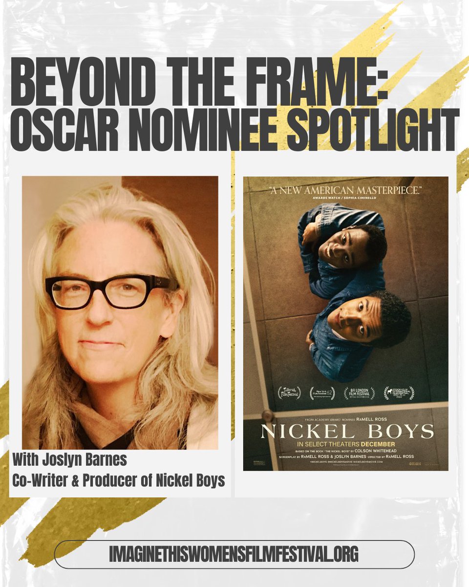 🎬 Excited to share our interview with Joslyn Barnes, the Oscar-nominated writer/producer of Nickel Boys! 🏆✨ 
Read the full interview with Callee Fair 👉 link in bio

#NickelBoys #OscarNominee #JoslynBarnes #RaMellRoss #AcademyAwards#FilmInterview