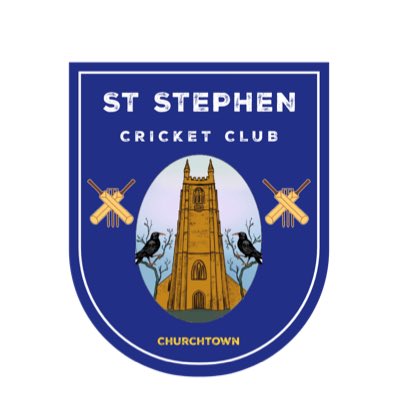 St Stephen Cricket Club is proud to present our new club badge incorporating the clubs nickname Churchtown combined with the historical significance of the centrepiece of the village. The Church . An ever present in the village skyline for centuries
