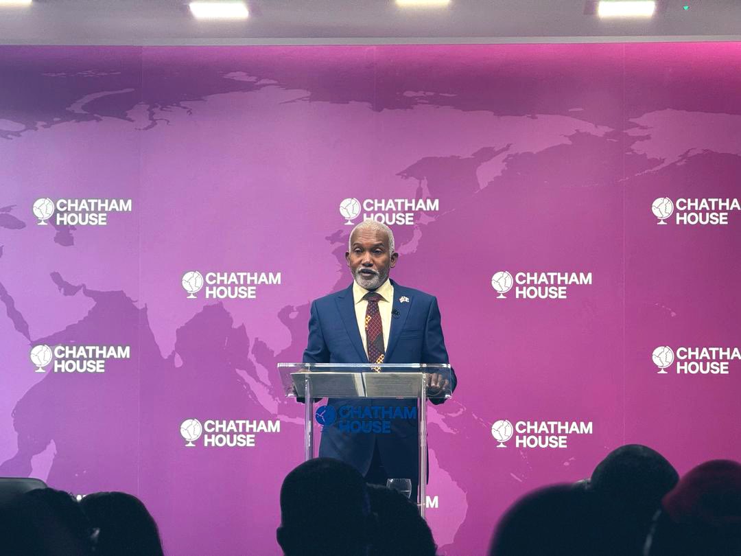 Nigeria’s foreign policy must evolve to meet today’s realities. 
Speaking at <a href="/ChathamHouse/">Chatham House</a>, I outlined how strategic autonomy, economic diplomacy, and democratic governance define our global engagement.

The world is changing, and so is Nigeria’s role in it.

#TuggarInUK2025