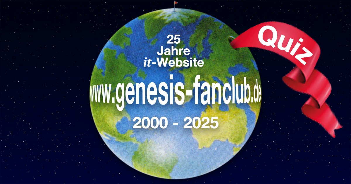 Anlässlich unseres 25jährigen Website-Jubiläums haben wir ein Gewinnspiel gestartet, das noch bis Monatsende läuft. Etwas Kreativität eurerseits ist gefragt. Zu gewinnen gibt es beide Fanclub-CDs, also auch die längst vergriffene erste ...
t.ly/9BaPf 
#Gewinnspiel