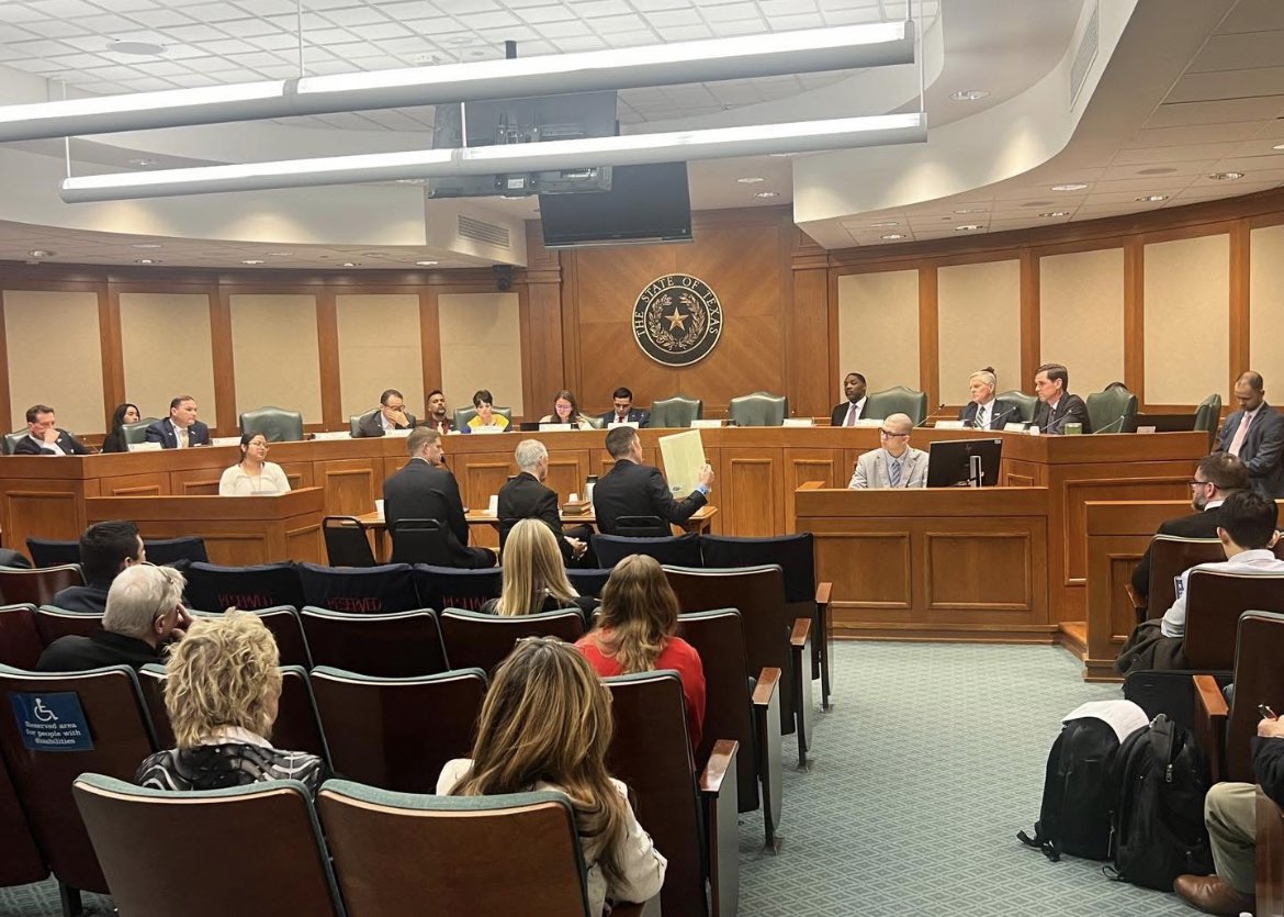 PCRP Chairman Brady Gray is in Austin today testifying on legislation, including Senate Bill 10 by Senator Phil King. We also heard incredible testimony from Parker County’s own David and Timothy Barton of WallBuilders on the historical significance of the 10 Commandments and why