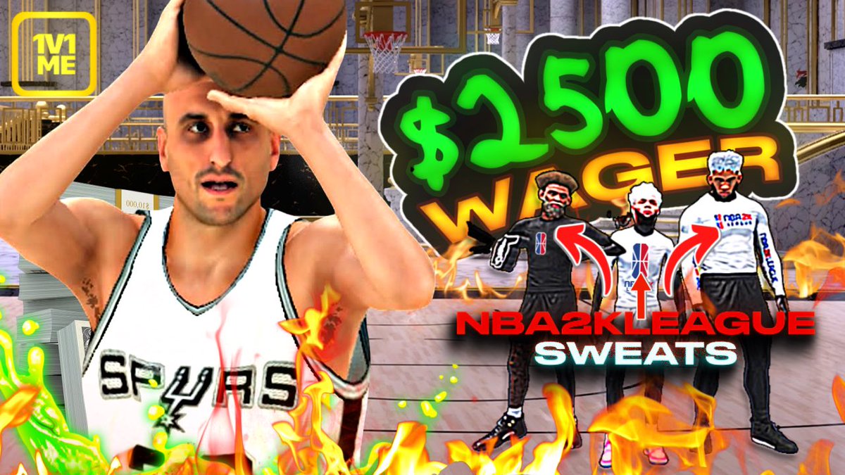 MANU GINOBILI CAME OUT OF RETIREMENT TO PLAY IN A COMP <a href="/1v1Me/">1v1Me</a> WAGER VS... youtu.be/XCC1e7PgIxs?si…
