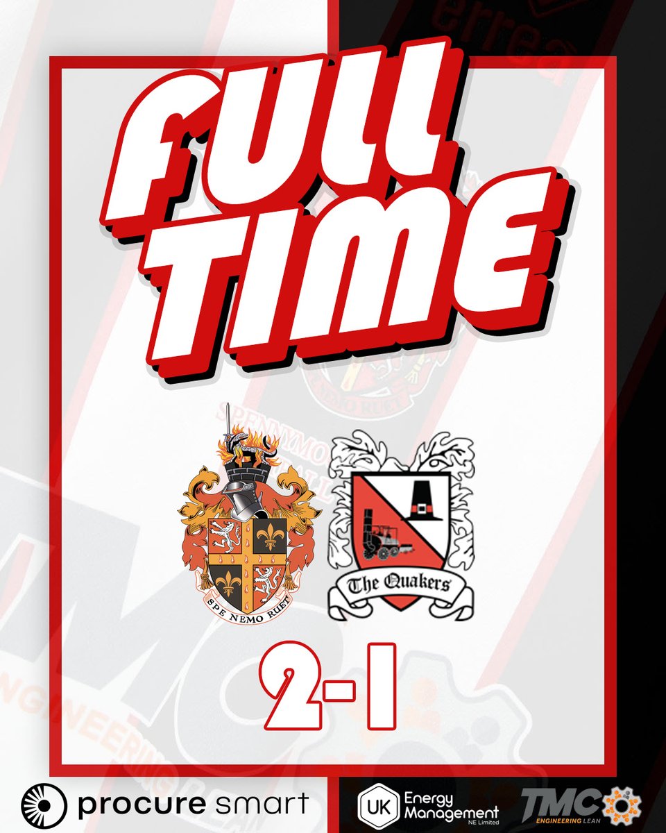 Full Time.

Moors take the three points with a gutsy performance against Darlington.

⚫️2-1🟣 | #Moors