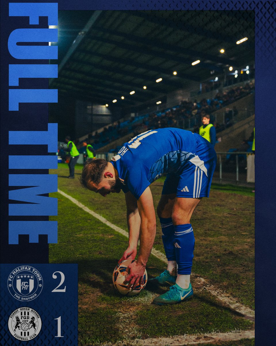 ⏰ Full Time | 

Town take home all three points 👏

🔵 2-1 🟢

#Shaymen | EI