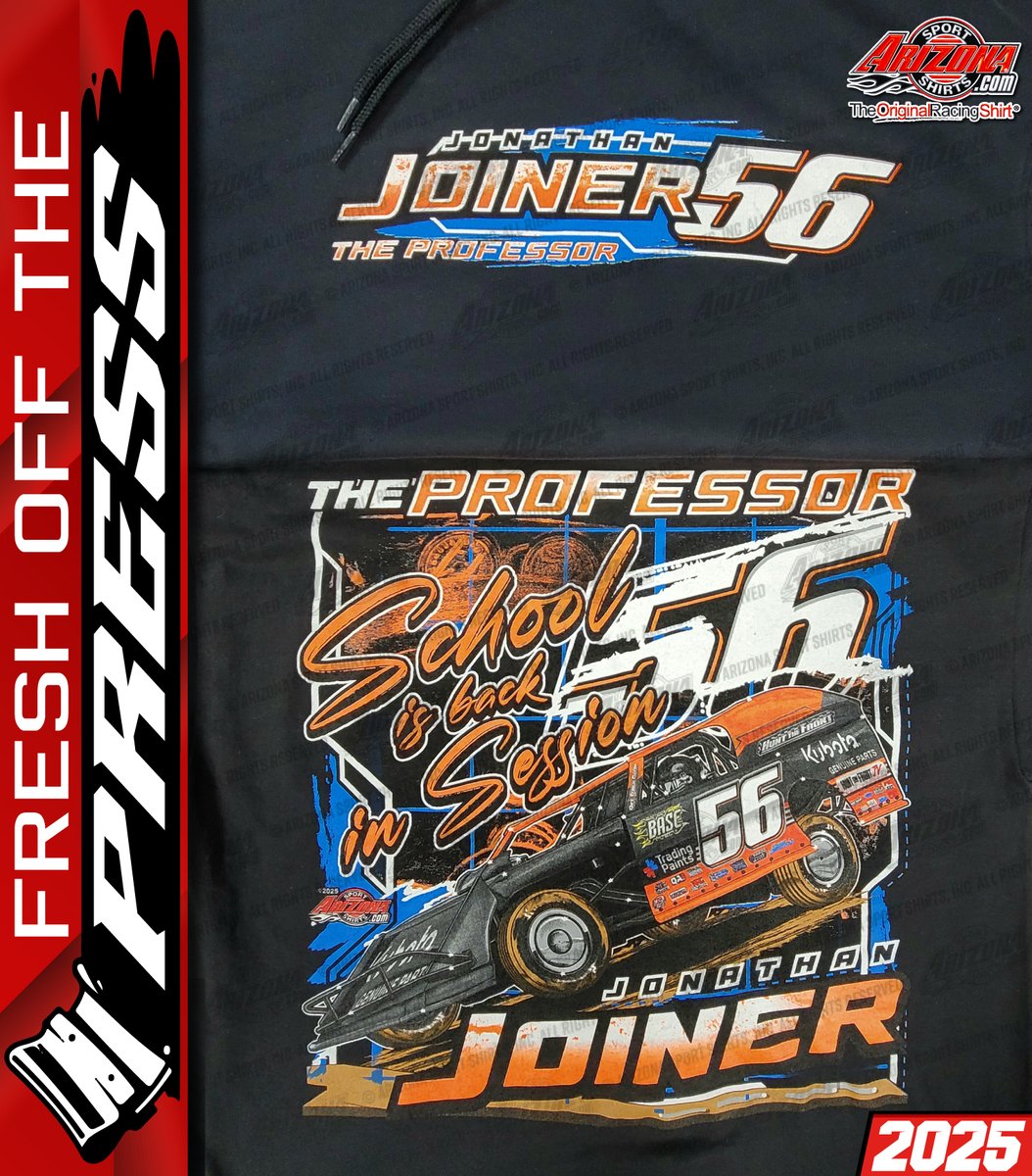 Make sure to take notes in Jonathan Joiner's class! 📝✏️👨‍🏫

Grab a shirt or hoodie right now: htfmerch.com/collections/jo…

#TheOriginalRacingShirt