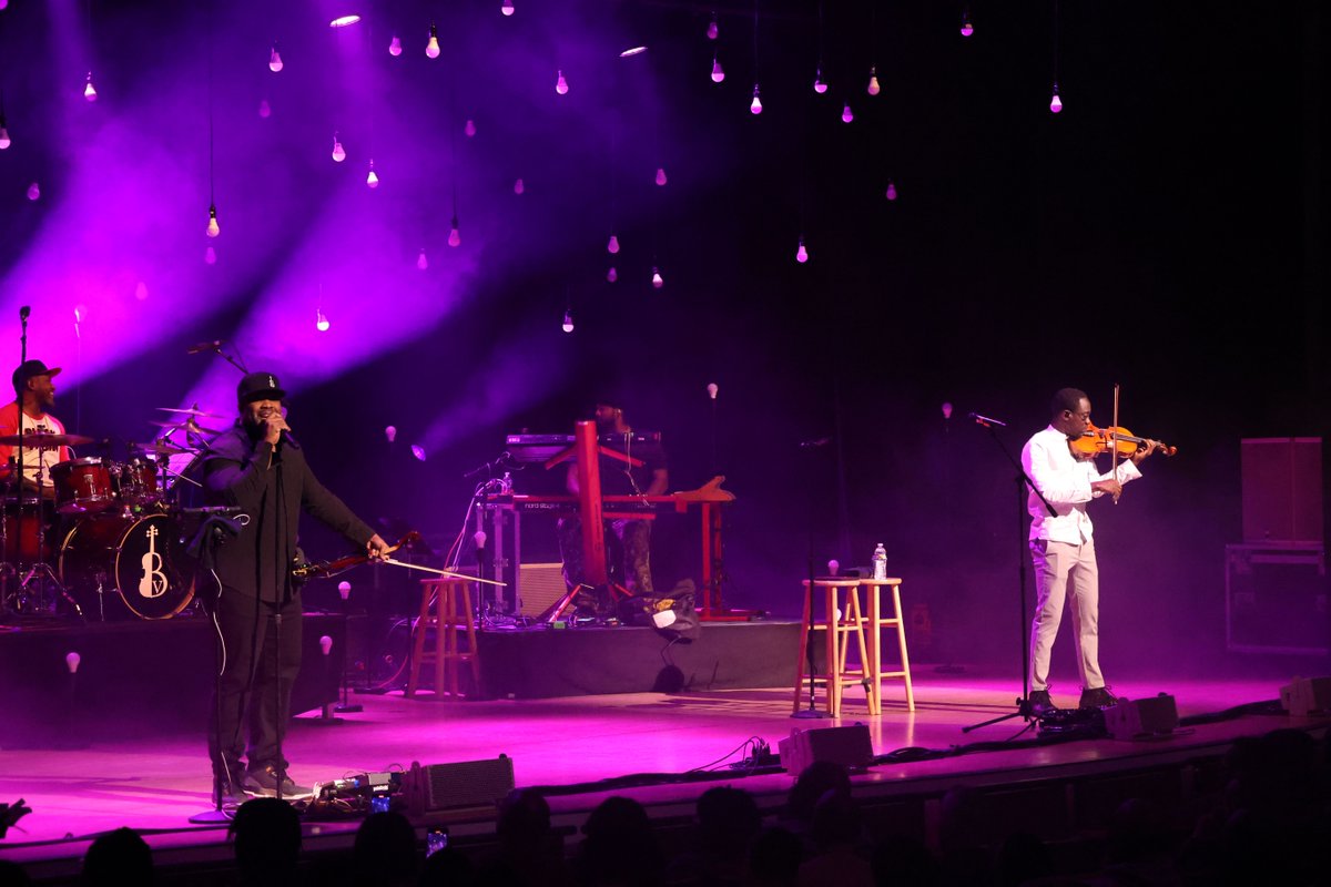 Major shoutout to <a href="/BlackViolin/">Black Violin</a> for two awesome performances this past Sunday! Symphony Hall was buzzing with energy! 🎻⚡️