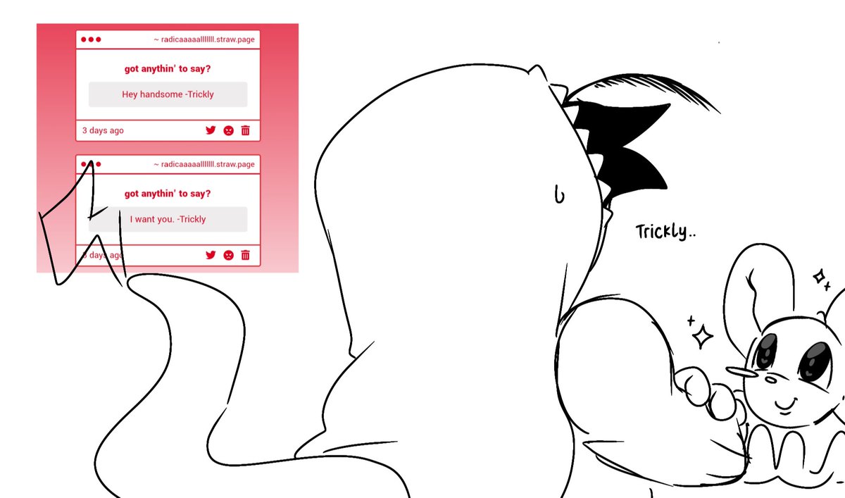 Gcostoons's tweet image. //strawpage thingy with rads!