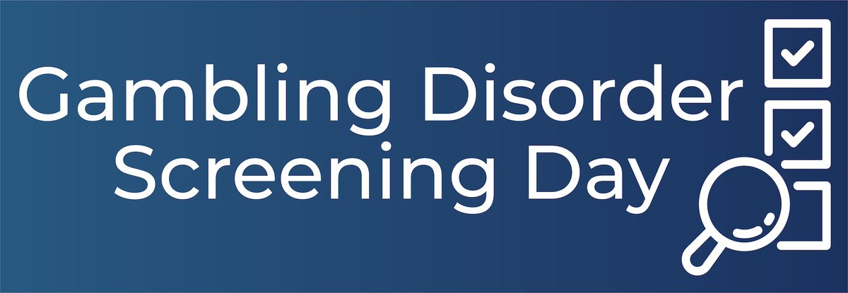 Gambling Disorder Screening Day is an international event that supports and encourages providers to screen their clients for Gambling Disorder. Find out how to participate this year on Tuesday, March 11: divisiononaddiction.org/outreach-resou… #GDSD #PGAM2025