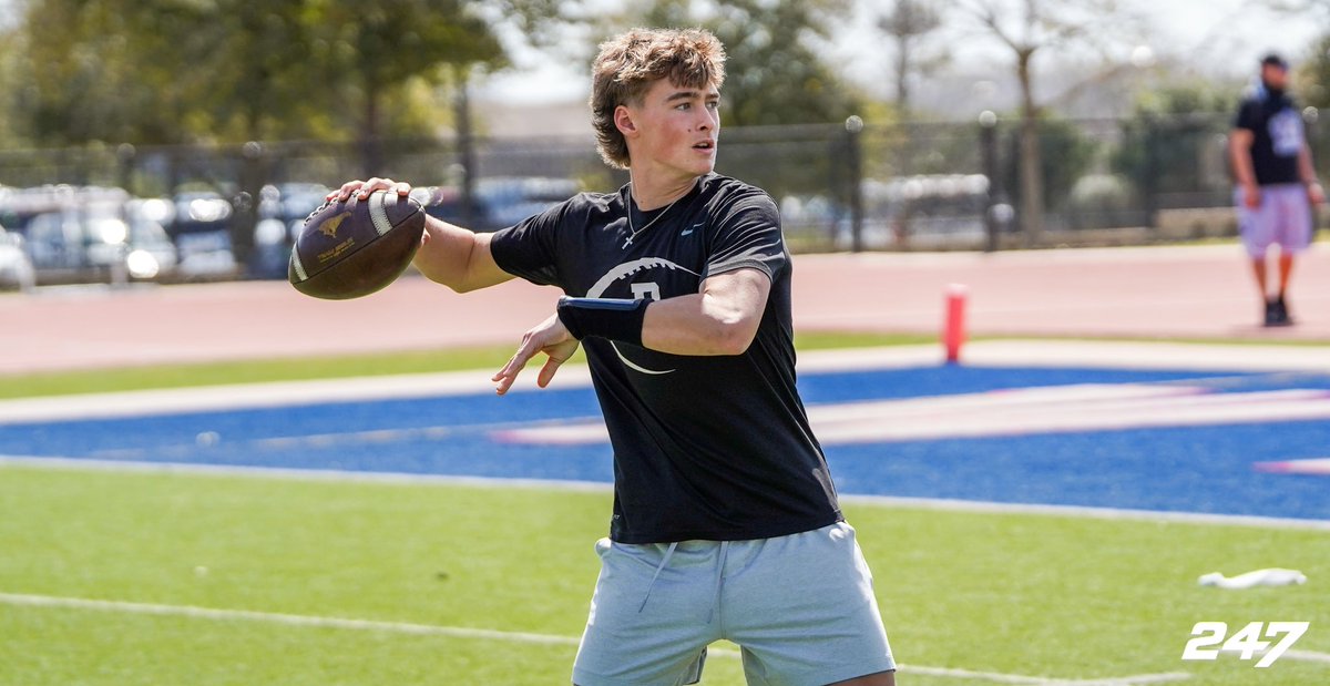 Dripping Springs 2027 QB Chase Ames caught my eyes with several impressive throws he made this past weekend.

Played JV ball as a sophomore in 2024 but is a crafty passer and a name to know in the CenTex 2027 class.