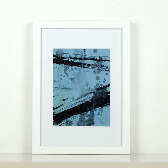 Monoprint. Mini Fading And Growing IV. ‘March Hares’ Group Exhibition. One Paved Court Gallery. 5th–27th March 2025. London. ❤Read more on website qinyueart.com

#qinyueart #qinyue艺术 #contemporaryart #ArtExhibition