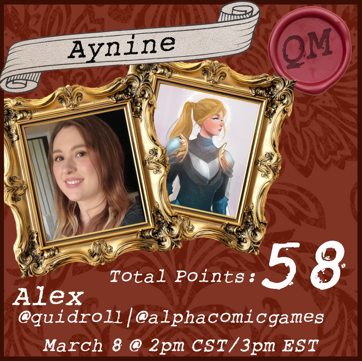 HorseGirls (@horsegirlscast) on Twitter photo Meet your Guild of Granddaughters! First we have Aynine the self proclaimed Designated Driver of the group!
<a href="/QuidRoll/">Quid Pro Roll ๐๐ด๐ฒ</a> <a href="/AlphaComicGames/">Alpha Comics and Games</a>
Watch: Twitch.tv/SeezyDrop
Donate: tinyurl.com/QuestMaster
#charitystream #QuestMaster #InternationalWomensDay2025 Meet your Guild of Granddaughters! First we have Aynine the self proclaimed Designated Driver of the group!
<a href="/QuidRoll/">Quid Pro Roll ๐๐ด๐ฒ</a> <a href="/AlphaComicGames/">Alpha Comics and Games</a>
Watch: Twitch.tv/SeezyDrop
Donate: tinyurl.com/QuestMaster
#charitystream #QuestMaster #InternationalWomensDay2025