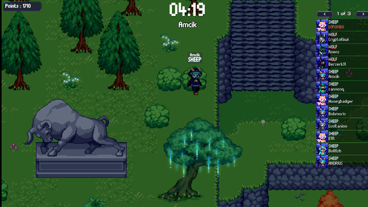 CryptoPigeon2's tweet photo. Wolf And Sheep #19 Happy Hour
@CyberVerseGame

@Ronin_Network
We going to run from the wolves, or eat sheep as being a wolf :D
@Bobmoris974
 #Web3 #nftgame #nft #cyberverse https://t.co/uq8QQhyK0K