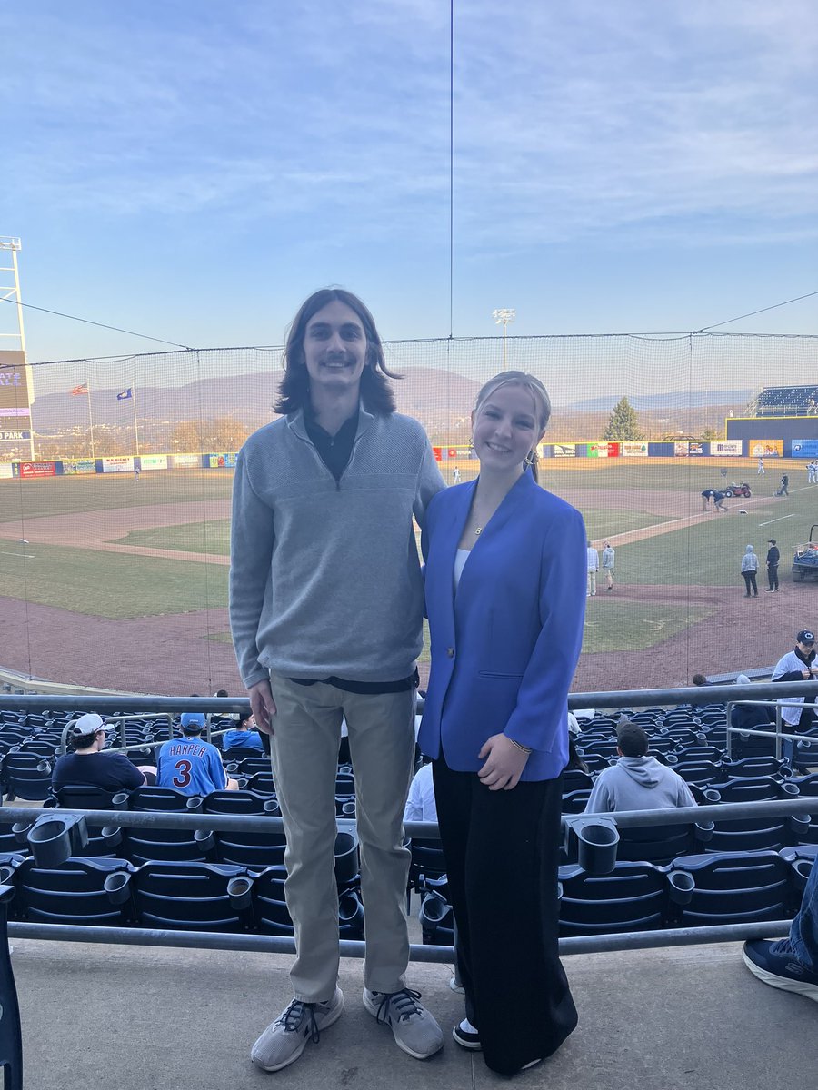 Penn State CommRadio (@psucommradio) on Twitter photo We’re under half an hour away for <a href="/PennStateBASE/">Penn State Baseball</a> home opener against Fairleigh Dickinson.
⏰ 5:30 PM
🎙️ <a href="/cschuler79/">Carson Schuler</a> <a href="/BronwynLiber/">Bronwyn Liber</a>
🔗 studentmedia.psu.edu/commradio We’re under half an hour away for <a href="/PennStateBASE/">Penn State Baseball</a> home opener against Fairleigh Dickinson.
⏰ 5:30 PM
🎙️ <a href="/cschuler79/">Carson Schuler</a> <a href="/BronwynLiber/">Bronwyn Liber</a>
🔗 studentmedia.psu.edu/commradio