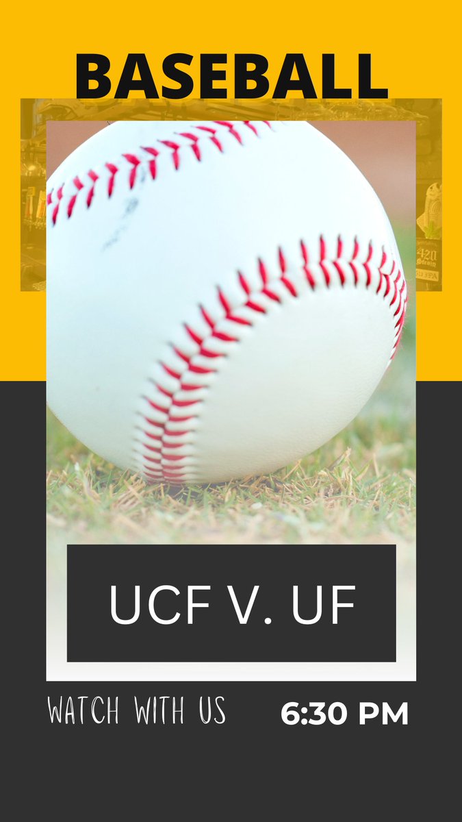 ❕UCF baseball tonight 6:30 PM ❕

🔥Happy Hour 3-7PM 

🔥Karaoke starts at 9 PM