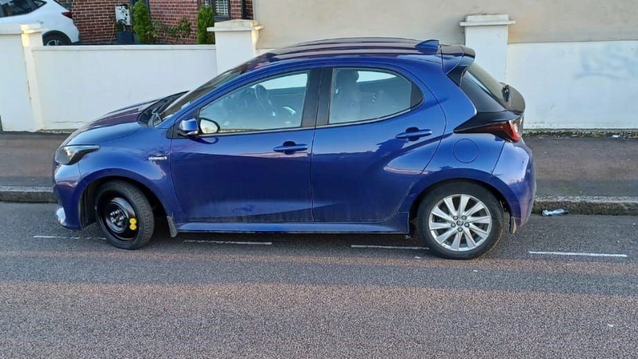 Today we have located a stolen motor vehicle, the vehicle has now be reunited with its rightful owner.