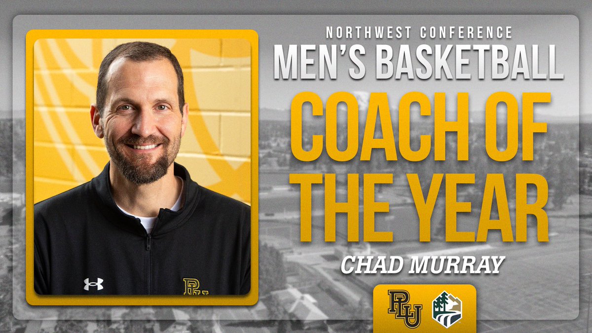 PLU Athletics (@golutes) on Twitter photo Leading the Lutes ⛹️
PLU Men’s Basketball Head Coach Chad Murray named the Northwest Conference Men’s Basketball Coach of the Year! Now, the second time Coach Murray earned the honor!
#GoLutes <a href="/PLU_Mbball/">PLU Men's Basketball</a> Leading the Lutes ⛹️
PLU Men’s Basketball Head Coach Chad Murray named the Northwest Conference Men’s Basketball Coach of the Year! Now, the second time Coach Murray earned the honor!
#GoLutes <a href="/PLU_Mbball/">PLU Men's Basketball</a>