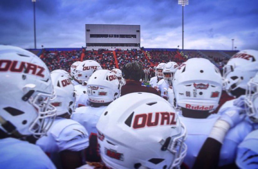 Beyond blessed and thankful to receive an offer to continue my education and to be apart of the <a href="/OUAZFootball/">OUAZ Football</a> culture and family.
<a href="/CoachJDominguez/">Jerry Dominguez</a> 
#thePACK #AGTG