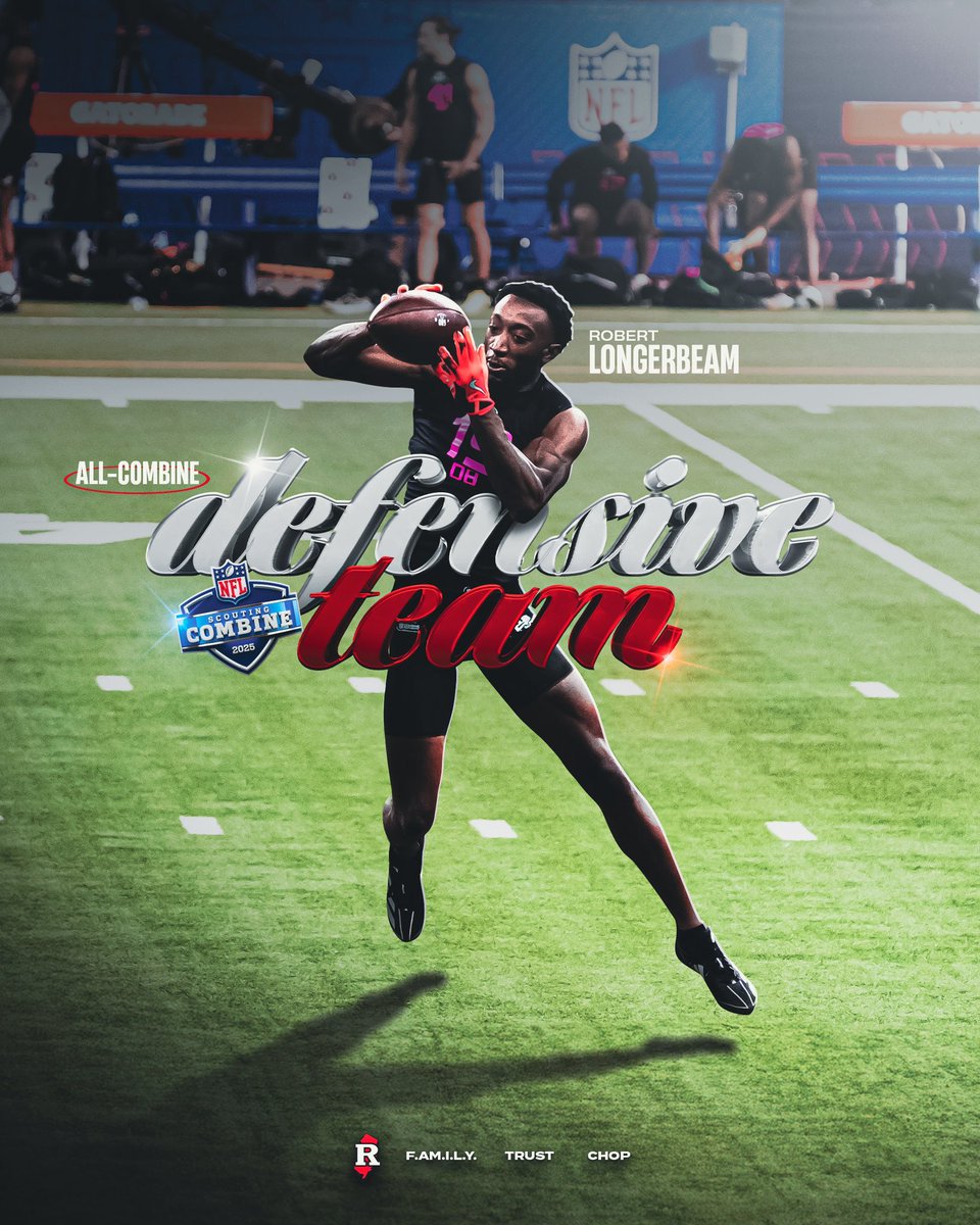 Robert Longerbeam has been named to the <a href="/NFL/">NFL</a>’s defensive all-combine team!
