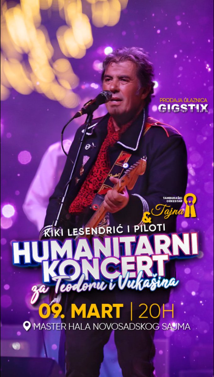 Ja nemam puno pratilaca, ali zamoljena sam od strane organizatora da širimo događaj, slabo su vidljivi ne prolaze im ni sponzorisane objave. 
Inače, organizatori su poljoprivrednici. Kiki je Teodorina želja. Delite da se proda što više karata.