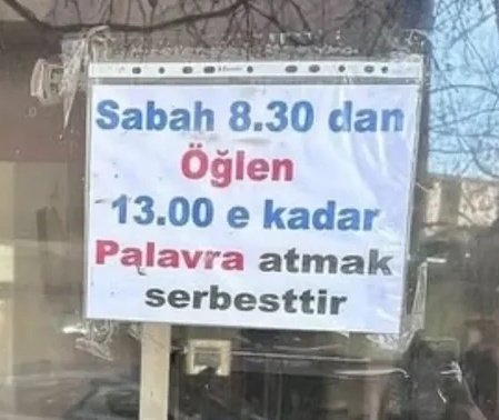 Kıraathane açıp kapıya asasım geldi