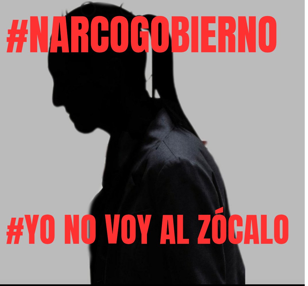 #YoNoVoyAlZocalo 

Yo NO apoyo a la  #NarcoPresidentaClaudia

Quien de acuerdo? 🥳👇🙋🏼‍♀️