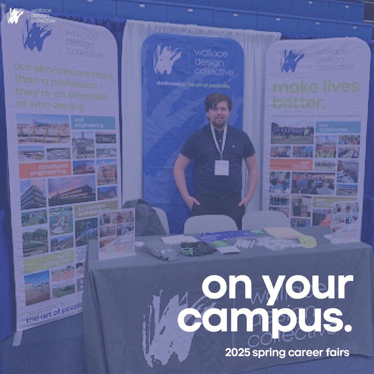 WallaceDesign_'s tweet photo. Catch Wallace Design Collective at @University of Oklahoma Engineering Futures Fair and @University of Colorado Denver College of Architecture and Planning Career Fair. Stop by our booth and learn about your potential future with Wallace Design Collective. https://t.co/PRfue2tfZX