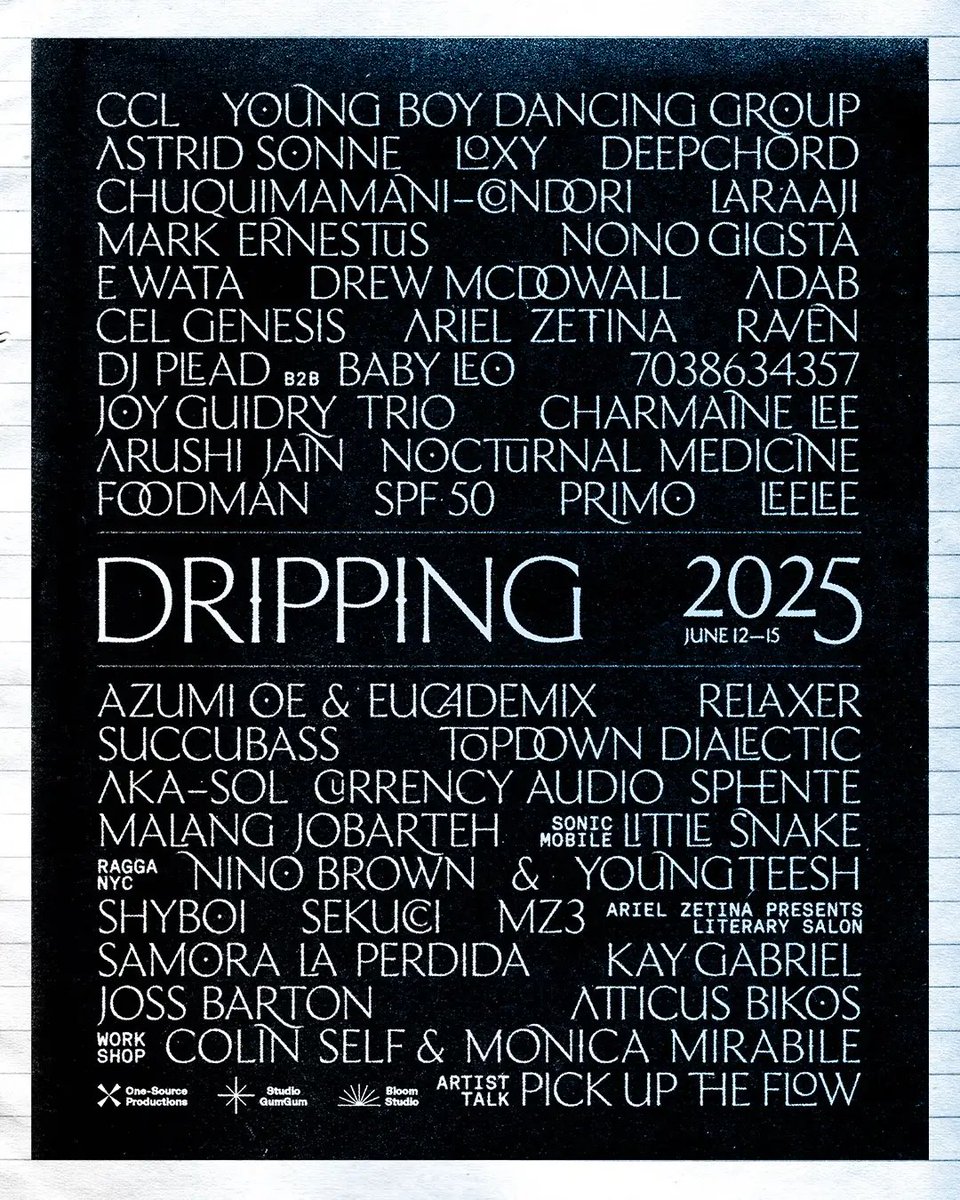 rxdazn's tweet image. lineup