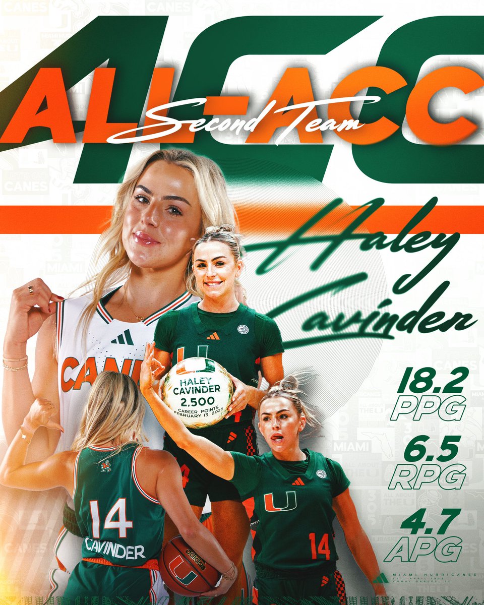 What a season from <a href="/CavinderHaley/">Haley Cavinder</a> 🙌
