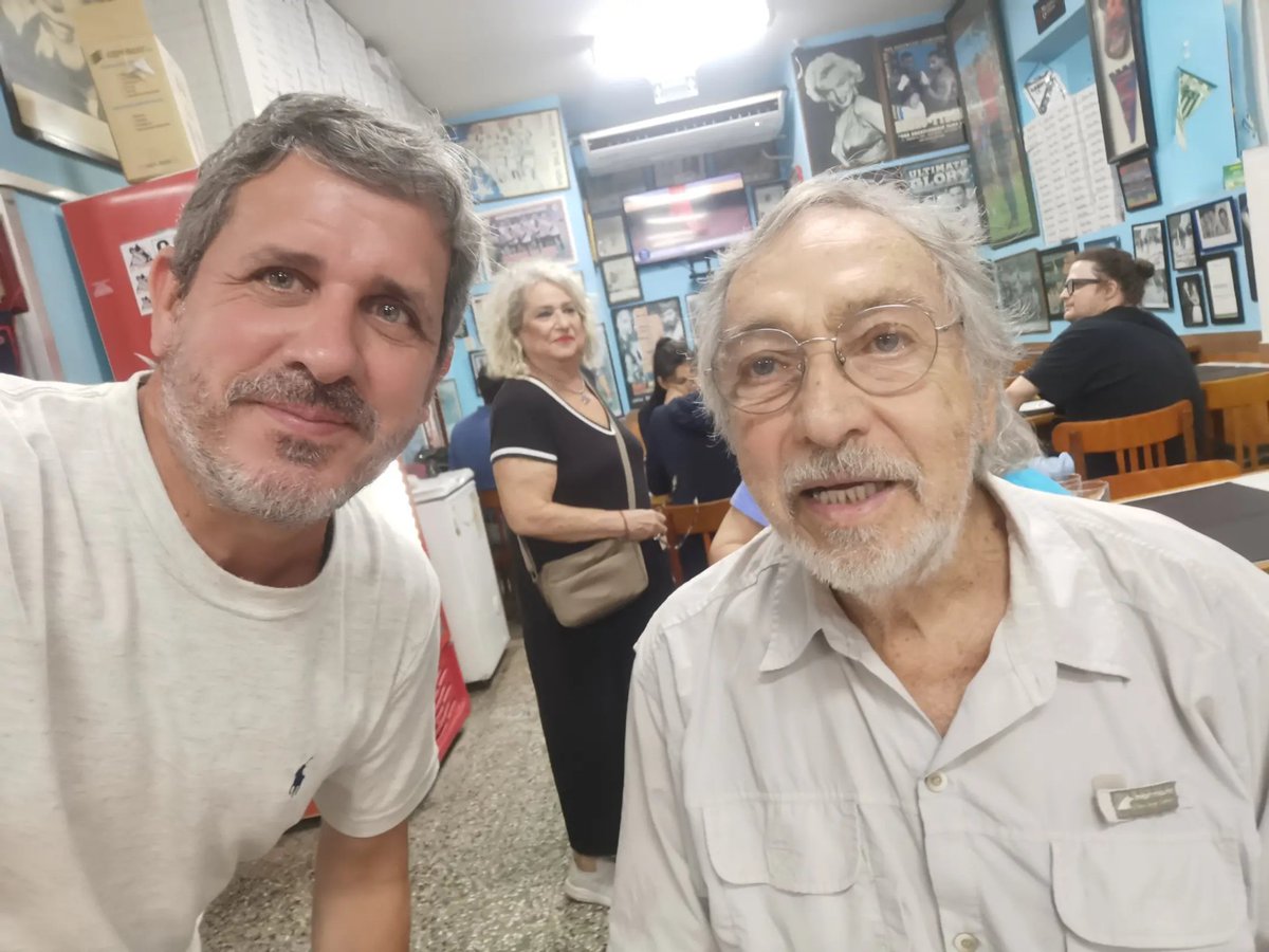 julianfpy's tweet image. Con un grande. Luis Brandoni