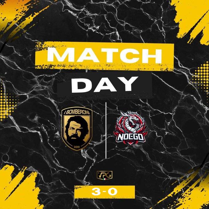 🏆| <a href="/VPGItaly/">Virtual Pro Gaming Italy 🇮🇹</a> 
🆚| <a href="/noegoesportsXI/">Noego Esports</a> 
🏠✅3-0
⚽️⚽️ <a href="/Gnigno7771/">Not-Gnlgno</a> 
⚽️ <a href="/TheAlexGaming7/">𝐗𝐚𝐦 𝐏𝐥𝐚𝐲𝐞𝐫</a> 
👟 <a href="/TheAlexGaming7/">𝐗𝐚𝐦 𝐏𝐥𝐚𝐲𝐞𝐫</a> 
👟 <a href="/AndreaDelo1742/">Andrea Delogu</a> 
🎖️ <a href="/Gnigno7771/">Not-Gnlgno</a>