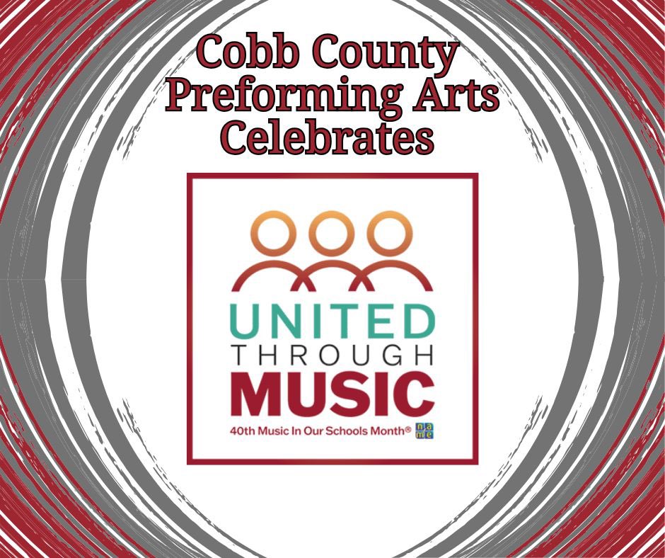 During March, when we celebrate the arts in our schools, we'll be featuring our outstanding performing arts programs, along with data regarding the importance of the arts for all students! 🎭🎤🎬🪕🩰🎹💃🪘 Stay tuned. #MIOSM <a href="/NAfME/">nafme</a> <a href="/cobbperforms/">Sara Womack</a> <a href="/FineArtsCobb/">Andrew Geocaris</a>